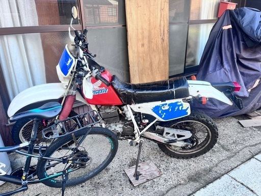 【値下げしました16→13】XLR250R(MD22) 実動 書付き RSVマフラー