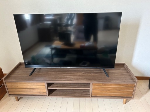 「取りに来てくれる方限定」50インチテレビ、テレビ台