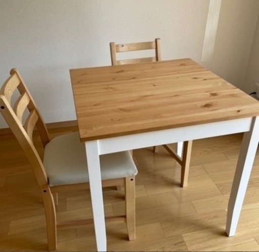 IKEA 2人テーブル美品
