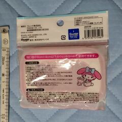 マイメロディ♪ウエットシート/おしり拭きのフタの画像