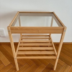 IKEAサイドテーブル NESNA ネスナの画像