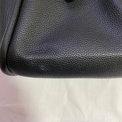 訳あり☆ショルダーバッグ ハンドバッグ  斜めがけシルクスカーフ付き（ブラック）の画像
