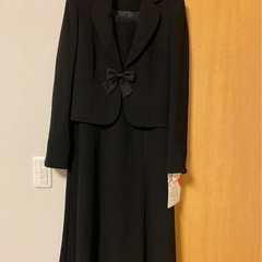 ニッセン　喪服 礼服 フォーマル スーツ アンサンブル セット ワンピース テーラード9号の画像