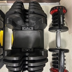 【値下げしました】ダンベル　可変式 40kg ×２の画像
