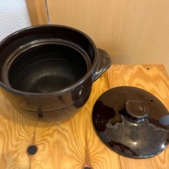 土鍋 3号炊用 萬古焼