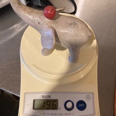 ゾウの親子　置物の画像