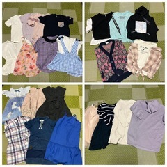 120 女の子　お洋服　セットの画像
