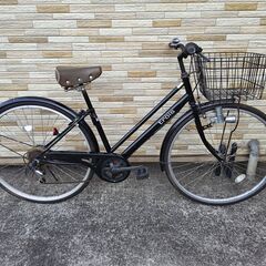 中古自転車 6段変速 27インチ LEDダイナモ 軽整備済み 防犯登録対応 町田市 相模原市 MM405