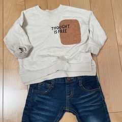 子供服　男児　90 ①秋冬3春パターン着回しの画像