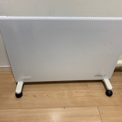 デロンギヒーター⭐︎ホワイト、おしゃれ