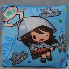 [859] ガールズ&パンツァー 劇場版 UFOつままれ クッション ４個セットの画像