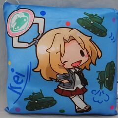 [859] ガールズ&パンツァー 劇場版 UFOつままれ クッション ４個セットの画像