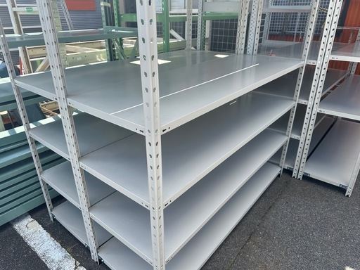 中軽量棚　ボルトレス　幅180 奥60 高さ180cm プラス