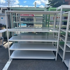 中軽量棚　ボルトレス　幅180 奥60 高さ180cm プラス