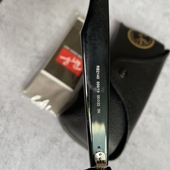 レイバンサングラスRay-BanWAYFARER 白フレーム ブルーミラーレンズの画像