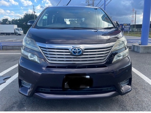 平成20年ヴェルファイア　本気の方に20インチタイヤ4本マケ