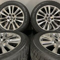 【TOYO Winter TRANPATH TX 235/55R18】スタッドレス【トヨタ 60ハリアー 純正ホイール 18インチ 7.5J5HPCD114.3+45】ハイグロス　(MTH596)クレジットカード QRコード決済可能
