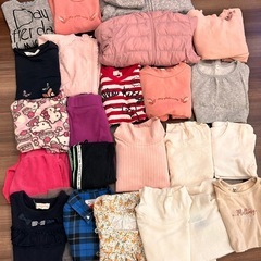 23点　110センチ　女の子のお洋服⭐️まとめてお譲りします！の画像