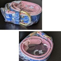 大型犬ワンちゃん首輪/ブルー2XL（新品）の画像