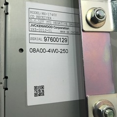 新車外し【純正品】HONDA WX-174CU CD/USBチューナーの画像