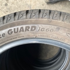 さらに！値下げしました！165/55R15 YOKOHAMA ice GUARD iG60  スタッドレスタイヤ　4本　バリ山　      　     の画像