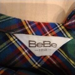 美品BeBe　トップス　チュニック　100（120くらいまで）の画像