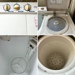 中古◆日立◆２層式電気洗濯機◆4.2kgの画像