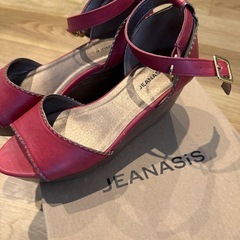 JEANASIS ジーナシス　靴　サンダルの画像