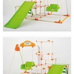 室内遊具　滑り台　ジャングルジムの画像