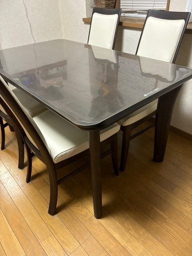 カリモク家具　ダイニングテーブルセット