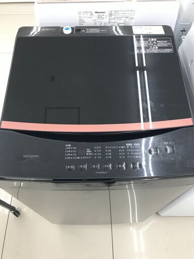 ★ジモティ割あり★ IRIS OHYAMA 洗濯機 5ｋｇ 22年製 動作確認／クリーニング済み HJ4373