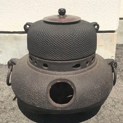茶釜　インテリアの画像
