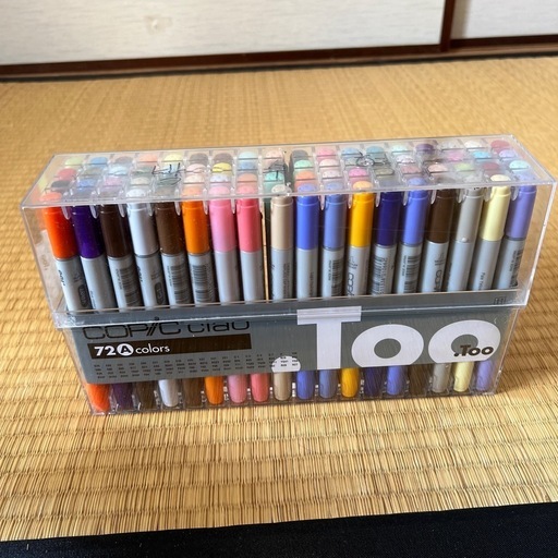 コピックマーカー72色(A,B)セット全部で(値下げ)