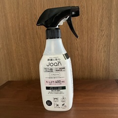 (未使用)クイックル　ジョアン　すまいの除菌スプレーの画像