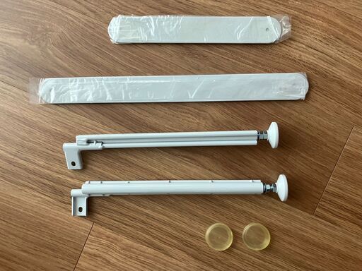 無印良品】スチールユニットシェルフ用つっぱりパーツ・大