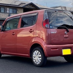 ★ご購入ありがとうございました★燃費抜群‼️乗り心地良し！小回りのきき良し！お洒落で可愛い🩷三拍子揃ったお買い得車🚗✨日産 モコ！便利なETCついています😃の画像