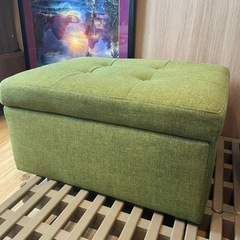 最終！！オットマン　ソファ　
収納スツール　　の画像