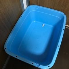 ジャンボタライ　80L 水浴び、お風呂にいかがでしょうか