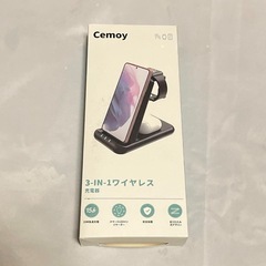 ワイヤレス急速充電器 3in1 Qi急速充電　３台同時　スマートウォッチの画像