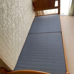 シングルベッド マットレス付の画像
