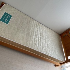 シングルベッド マットレス付