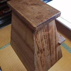 昭和レトロの踏み台の画像