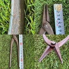 ハサミ　4本セット ❶種光 オールスチール用 ハサミ SLD はさみ/鋏 現品限り♪の画像