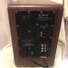 サブウーファーCAV  SW260の画像