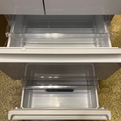 【池上店】Panasonic パナソニック 6ドア冷蔵庫 大型冷蔵庫 501L 2021年製造　フレンチドア ファミリーサイズ 自動製氷　NR-F507PX 大型冷蔵庫の画像