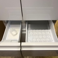 【池上店】Panasonic パナソニック 6ドア冷蔵庫 大型冷蔵庫 501L 2021年製造　フレンチドア ファミリーサイズ 自動製氷　NR-F507PX 大型冷蔵庫の画像