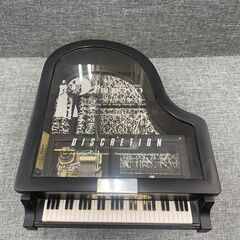 オルゴール付きジュエリーボックス　No.10825　ピアノ　オルゴール[乾杯 Presented by L・M]　gan sasho pure【リサイクルショップどりーむ鹿大前店】の画像