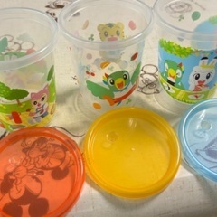 しまじろう　ストロープラカップ3個セットの画像