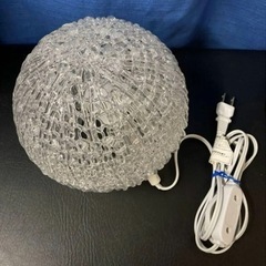 LED 照明2種　スタンドライト　球体間接照明の画像