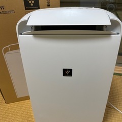 SHARP 冷風　衣類乾燥　除湿機　CW-J100-W